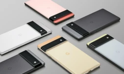 Photo fournie par Google le 30 juillet 2021 de son Pixel 6, sa nouvelle gamme de smartphones