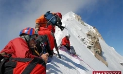 Mont-Blanc photographié pendant le tournage du documentaire &quot;Au-dela des cimes&quot; de Rémi Tezier (Photo : DR)