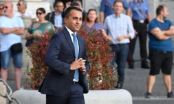 Le chef du mouvement 5 Etoiles Luigi Di Maio le 28 août 2019 à Rome