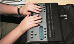 machine à écrire en braille (Photo : DR)