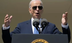 Le président américain Joe Biden, à la Maison Blanche, le 24 avril 2023