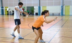 Fanny Fanchin, championne de La Réunion 2009 de badminton (Photo D.R.)