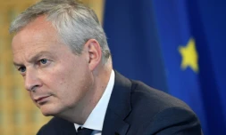 Le ministre français Bruno Le Maire le 26 septembre 2019 à Paris
