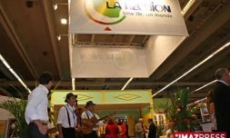 Le groupe Pat Jaunes au Salon du Tourisme à Paris en 2008 (Photo archives)