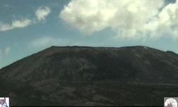 Mardi 15 décembre 2009 - 10 heures 37 - Le Piton de la Fournaise (Photo observatoire volcanologique)