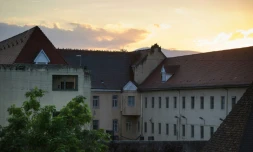 Photo de la prison d'Ensisheim en date du 14 août 2013