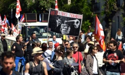 Manifestation contre la loi travail le 17 mai 2016 à Montpellier