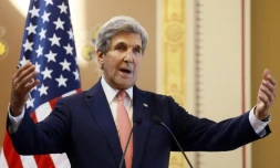 Le secrétaire d'Etat américain John Kerry, le 19 juillet 2016 à Londres