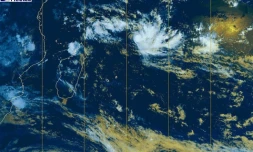 Perturbation tropicale à 1315 km des côtes réunionnaises