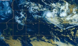 Image Satellite de météo France - David, tempête tropicale forte