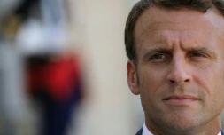 Le président français Emmanuel Macron, le 24 juillet 2019 à l'Elysée