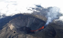 Samedi 2 janvier 2009 - Le Piton de la Fournaise en éruption