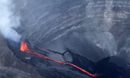 Samedi 2 janvier 2009 - Le Piton de la Fournaise en éruption