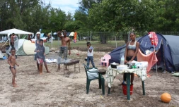 Camping provisoire de l'Ermitage (Saint-Paul) - Photo D.R.