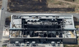 La station d'épuration d'AchÚres le 11 juillet 2019