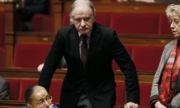 Le député écologiste de Gironde, Noël Mamère, le 17 décembre 2014 à l'Assemblée nationale à Paris