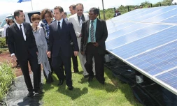 Mardi 19 Janvier 2010

Nicolas Sarkozy en visiteà la ferme photovoltaïque AKUO