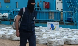 Saisie de 2,5 tonnes de cocaïne à Vigo (Espagne), le 3 juin 2019