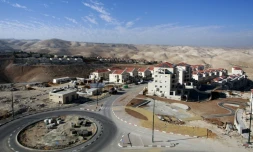 La colonie de Maale Adumin en Cisjordanie, à l'est de Jérusalem, le 11 novembre 2009