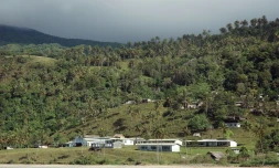 L'île de Pentecôte au Vanuatu, le 13 septembre 2005