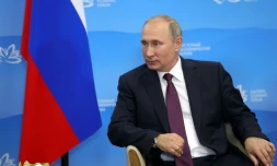 Le président russe Vladimir Poutine, le 7 septembre 2017 à Vladivostok