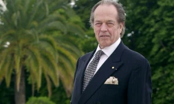 Le comte de Paris et prétendant au trône Henri d'Orléans le 10 juin 2002 à Paris