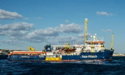 Le Sea-Watch le 4 janvier 2019 au large de Malte
