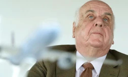 Etienne Davignon, en Belgique, le 11 mai 2018
