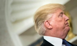 Donald Trump à la Maison Blanche le 27 novembre 2017