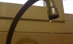 Distribution en eau interrompue