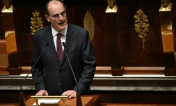 Le Premier ministre Jean Castex lors de sa déclaration de politique générale à l'Assemblée nationale, le 15 juillet 2020 à Paris