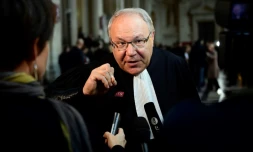 Simon Cohen, l'avocat de la majorité des 300 parties civiles, le 2 octobre 2017 à Paris