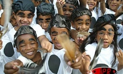 Mardi gras au jardin de l'État