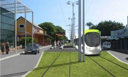 Maquette du tram-train (Photo SR21)