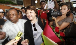 Samedi 13 Février 2010
Arrivée de Martine Aubry à La Réunion