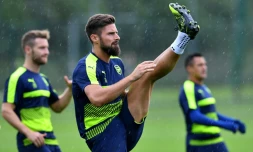 Olivier Giroud, l'un des Français de l'Arsenal, le 12 septembre 2016 à Londres
