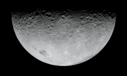 Image diffusée le 9 avril 2026 par la Nasa montrant une vue de la Lune, prise par l'équipage d'Artémis II depuis le vaisseau spatial Orion, le 6 avril 2026