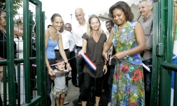 Inauguration de la crèche "Les Babas" à La Bretagne