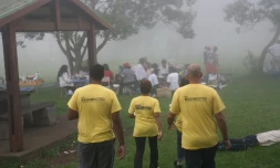 Un pique nique du Comité de Soutien à Eric Magamootoo.