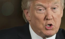 le président américain Donald Trump à la Maison Blanche à Washington le 17 mars 2017