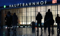 La gare de Cologne, le 13 janvier 2016, où des agressions sexuelles ont été commises sur des femmes lors de la nuit de la Saint-Sylvestre 2015/2016
