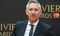 L'ancien attaquant international anglais Gary Lineker, le 8 avril 2018 à Londres