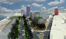 Visuel du pré-projet &quot;Espace Océan&quot; (Photo : Mairie St-Denis)