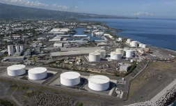 SRPP (société réunionnaise des produits pétroliers) au Port