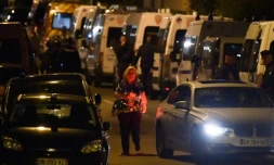 Une femme qui avait été prise en otage par un homme à Blagnac prÚs de Toulouse quitte les lieux, le 7 mai 2019