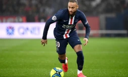 L'attaquant brésilien du Paris-SG, Neymar, lors du match de Ligue 1 contre Bordeaux, au Parc des Princes, le 23 février 2020