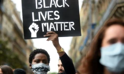 Manifestation contre la violence policiÚre et en mémoire de George Floyd et Adama Traoré, le 10 juin 2020 à Toulouse