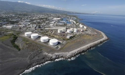 SRPP (société réunionnaise des produits pétroliers) au Port