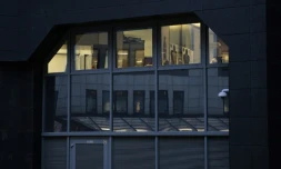 Vue sur l'Office anticorruption de la police judiciaire (Oclciff) à Nanterre, près de Paris, le 30 janvier 2017