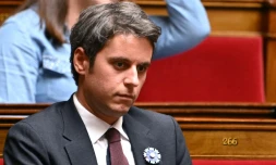 Le parti présidentiel Renaissance, dirigé par Gabriel Attal - ici à l'Assemblée nationale à Paris le 6 mai 2025 - souhaite interdire le voile dans l'espace public pour les mineures de moins de quinze ans
